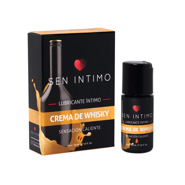 Lubricante Caliente Crema De Whisky 30ml Sen Intimo
