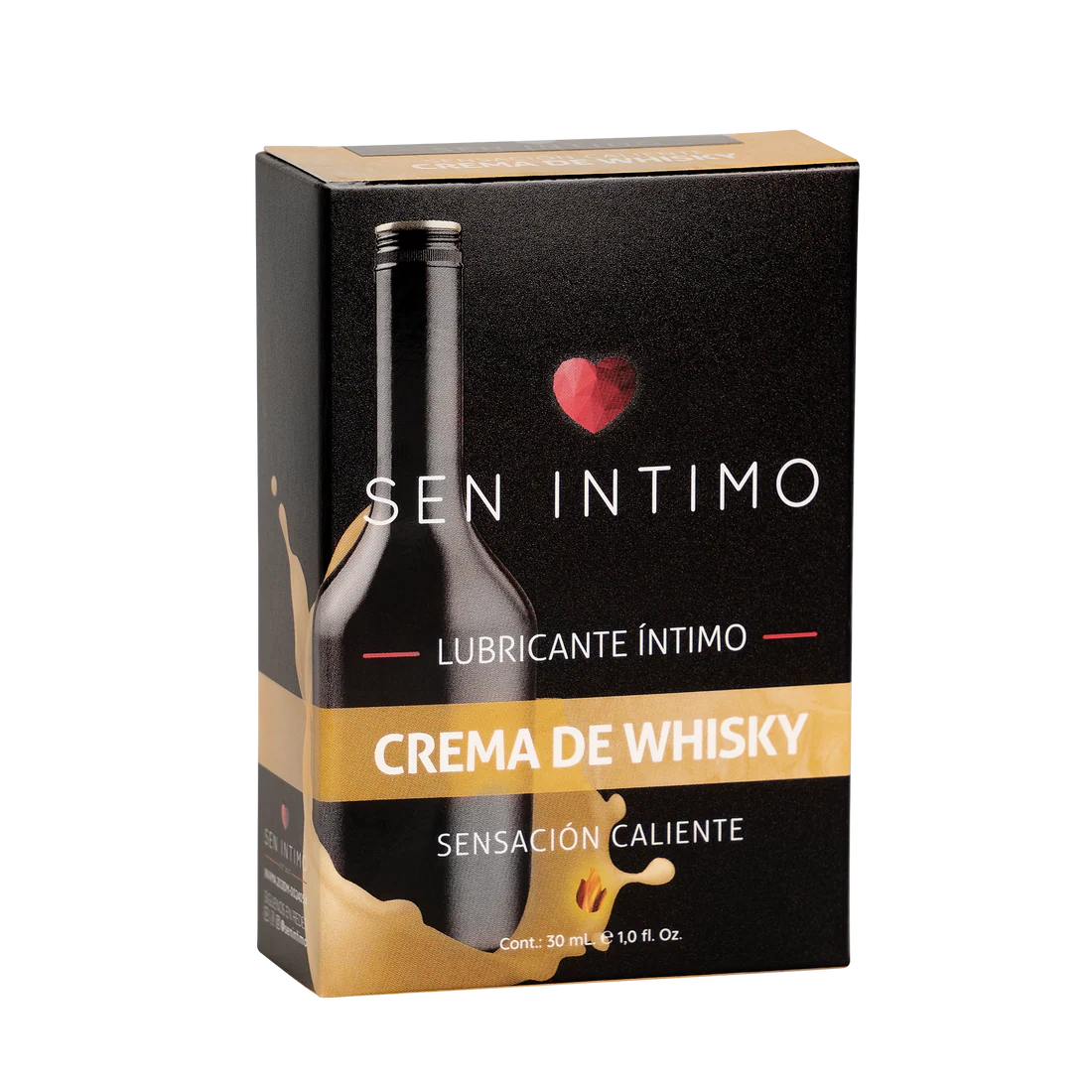 Lubricante Caliente Crema De Whisky 30ml Sen Intimo - Image 2