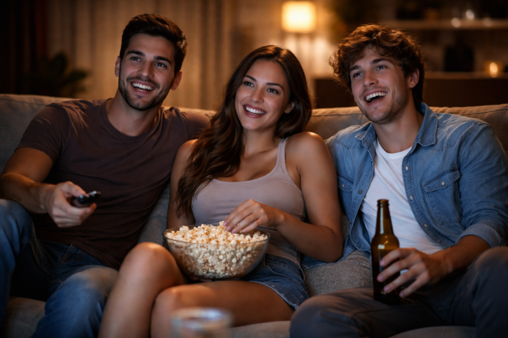 Relato erotico una noche de pelicula