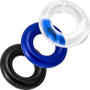 Set de anillos para el pene Anyx Tricolor